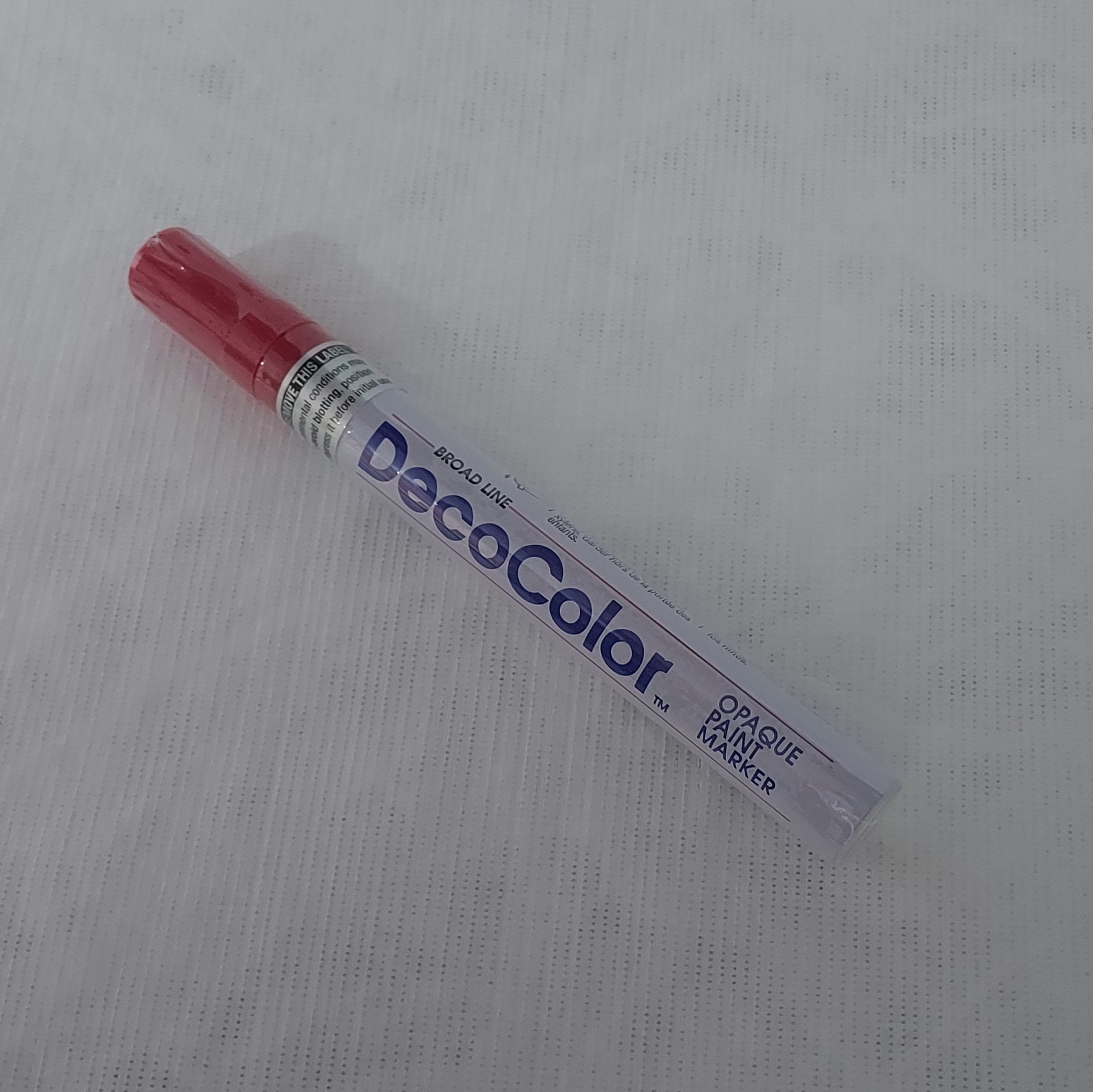 Decocolor Paint Pens for Cars Parts, Glass and Plastic - Broad